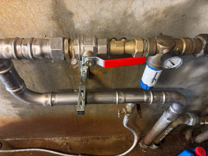Photo de galerie - Changement vanne 2 pouces plus antipollution 
