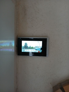 Photo de galerie - Installation de visiophone 