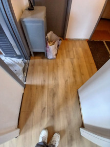 Photo de galerie - Pose de parquet - Revêtement de sol