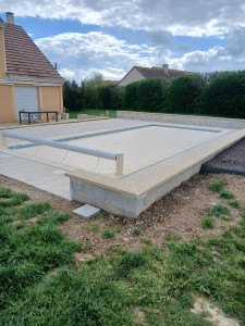 Photo de galerie - Pose carrelage extérieur 
