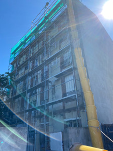 Photo de galerie - Pose d’échafaudage