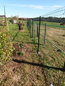 Photo de galerie - Pose de clôture