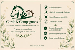 Photo de galerie - Horse and pet sitter 