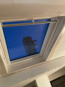 Photo de galerie - Habillage sous velux