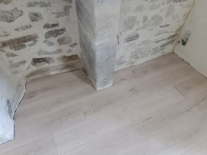 Photo de galerie - Pose de parquet flottant