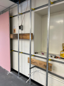 Photo de galerie - Doublage optima cf1h + plomberie 