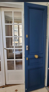 Photo de galerie - Belle porte palière posée suite a effraction.