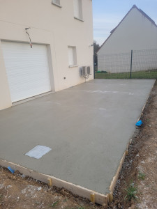 Photo de galerie - Terrasse en béton 