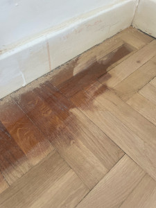 Photo de galerie - Pose de parquet - Revêtement de sol