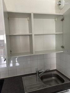 Photo de galerie - Installation meuble haut 