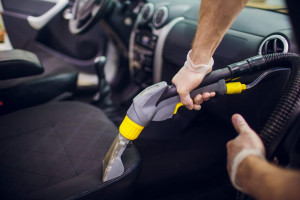 Photo de galerie - Nettoyage les sièges auto en tissu