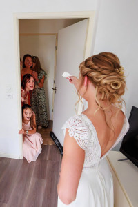 Photo de galerie - Chignon mariée 
