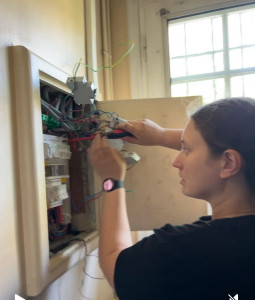 Photo de galerie - Installation d'un tableau électrique et installation de prises