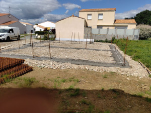 Photo de galerie - Coulage des fondations d'une maisons 
