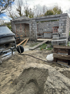 Photo de galerie - Construction d’un double garage 