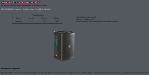 Photo de galerie - Sono portable (son & éclairage)