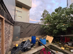 Photo de galerie - Création d un bâtiment de stockage en ossature bois 