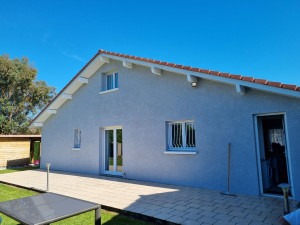 Photo de galerie - Peinture de façade extérieur après 