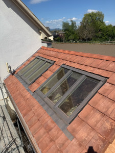 Photo de galerie - Pose de Velux 