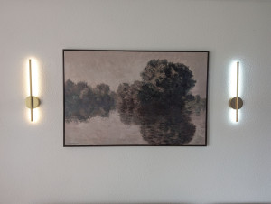 Photo de galerie - Pose applique murale 