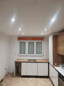 Photo de galerie - Installation de spots encastrables 