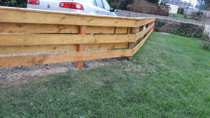 Photo de galerie - Barrière bois