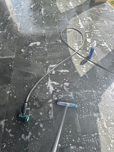 Photo de galerie - Nettoyage en profondeur de terrasse 