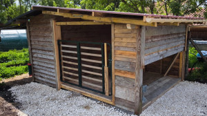 Photo de galerie - L’agrandissement de la cabane terminé ! 