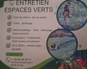 Photo de galerie - Jardinier entretien divers