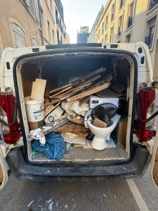 Photo de galerie - Évacuation déchets - Gravats