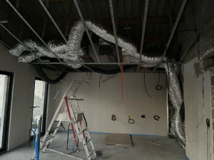 Photo de galerie - Installation gainable faux plafond 