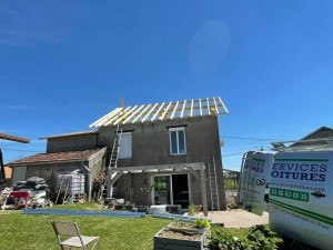 Photo de galerie - Réfection charpente