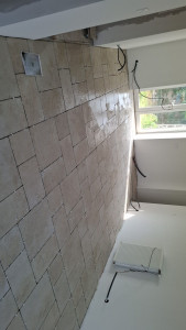 Photo de galerie - Pose de carrelage