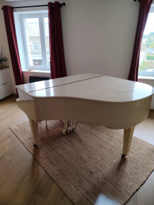 Photo de galerie - Déballage et installation Piano quart de Queue 320kg