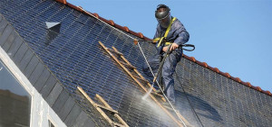 Photo de galerie - Nettoyage - Démoussage toiture