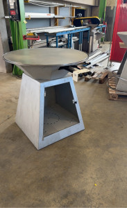 Photo de galerie - Fabrication d’un brasero en inox 
