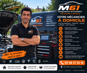 Photo de galerie - Mécanicien automobile à domicile – Diagnostic, entretien et réparation toutes marques