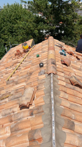 Photo de galerie - Faîtage à sec 