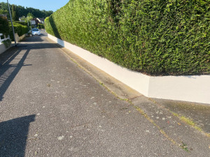 Photo de galerie - Peinture sur muret 