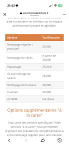Photo de galerie - Quelques petites informations sur mes prestations 