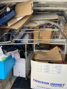 Photo de galerie - Débarras pour mise en déchetterie sur Estrées st dénis 