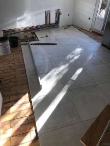 Photo de galerie - Pose de 60x60 au sol 