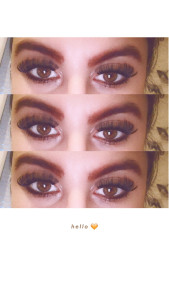 Photo de galerie - Pose faux cil