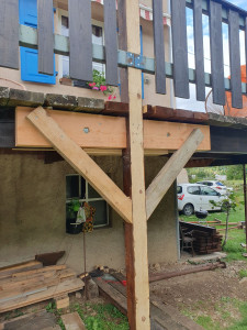 Photo de galerie - Renforcement d'une terrasse 