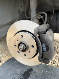 Photo de galerie - Remplacement, disque et plaquettes