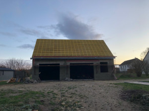 Photo de galerie - Charpente neuve garage