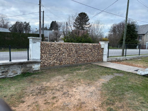 Photo de galerie - Mur en gabion 