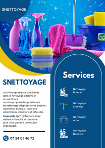 Photo de galerie - Flyers de mon entreprise de nettoyage 