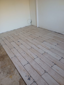 Photo de galerie - Pose carrelage 