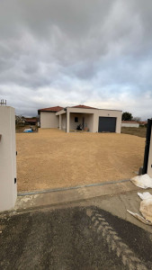 Photo de galerie - Création d’un parking en 0/20 blanc 